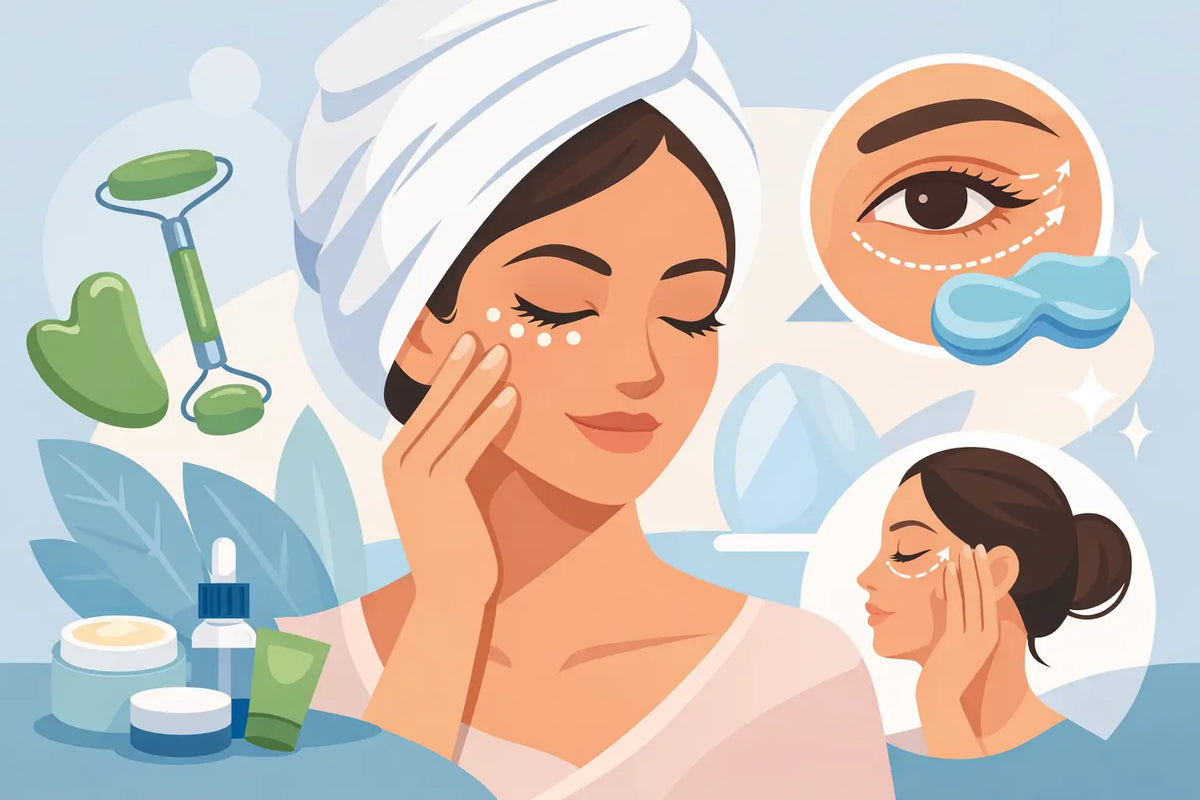 At Home Eye Tightening Methods That Really Help