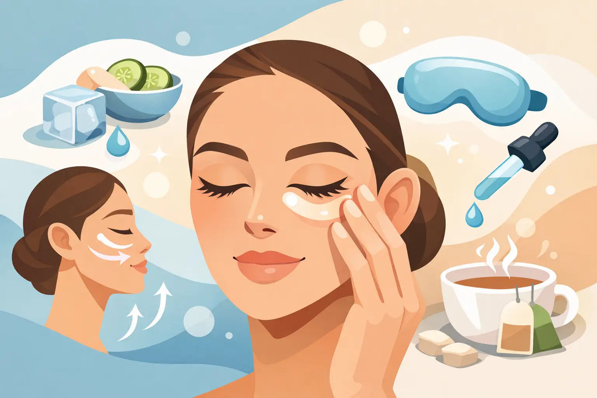 How to Depuff Under Eyes Fast