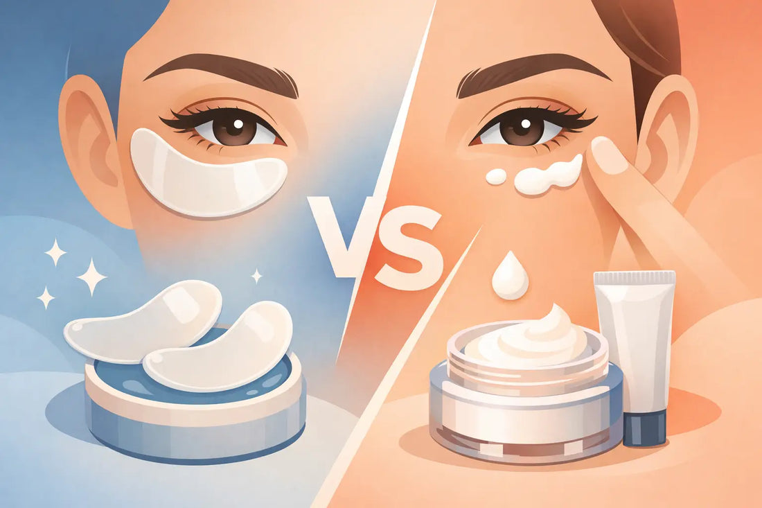 Eye Patches vs Eye Cream: Which Is Best?