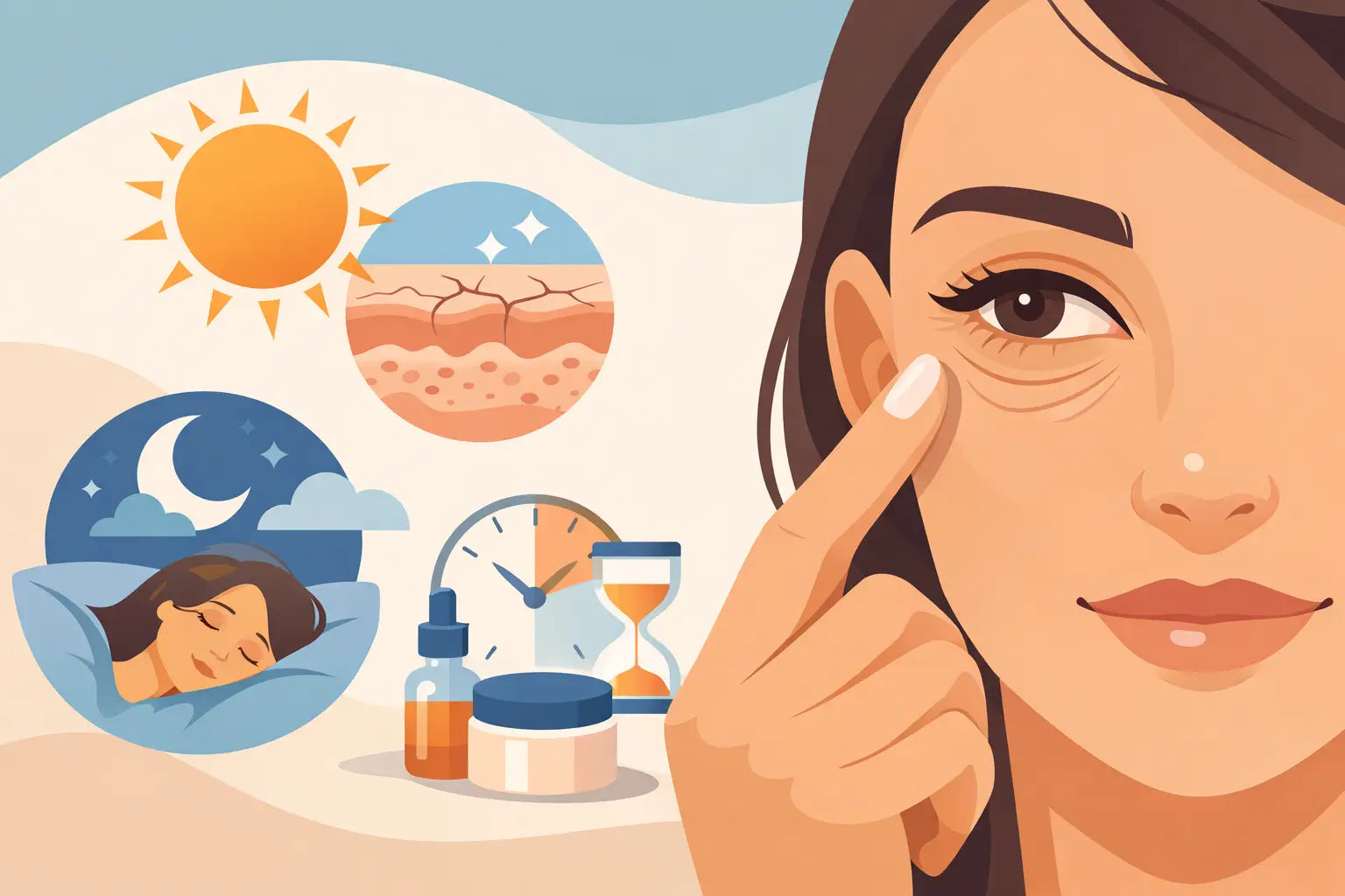 Why Do Under Eyes Wrinkle So Fast?