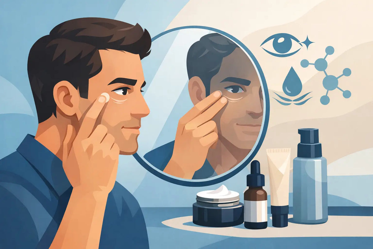 Best Under Eye Wrinkle Treatment for Men