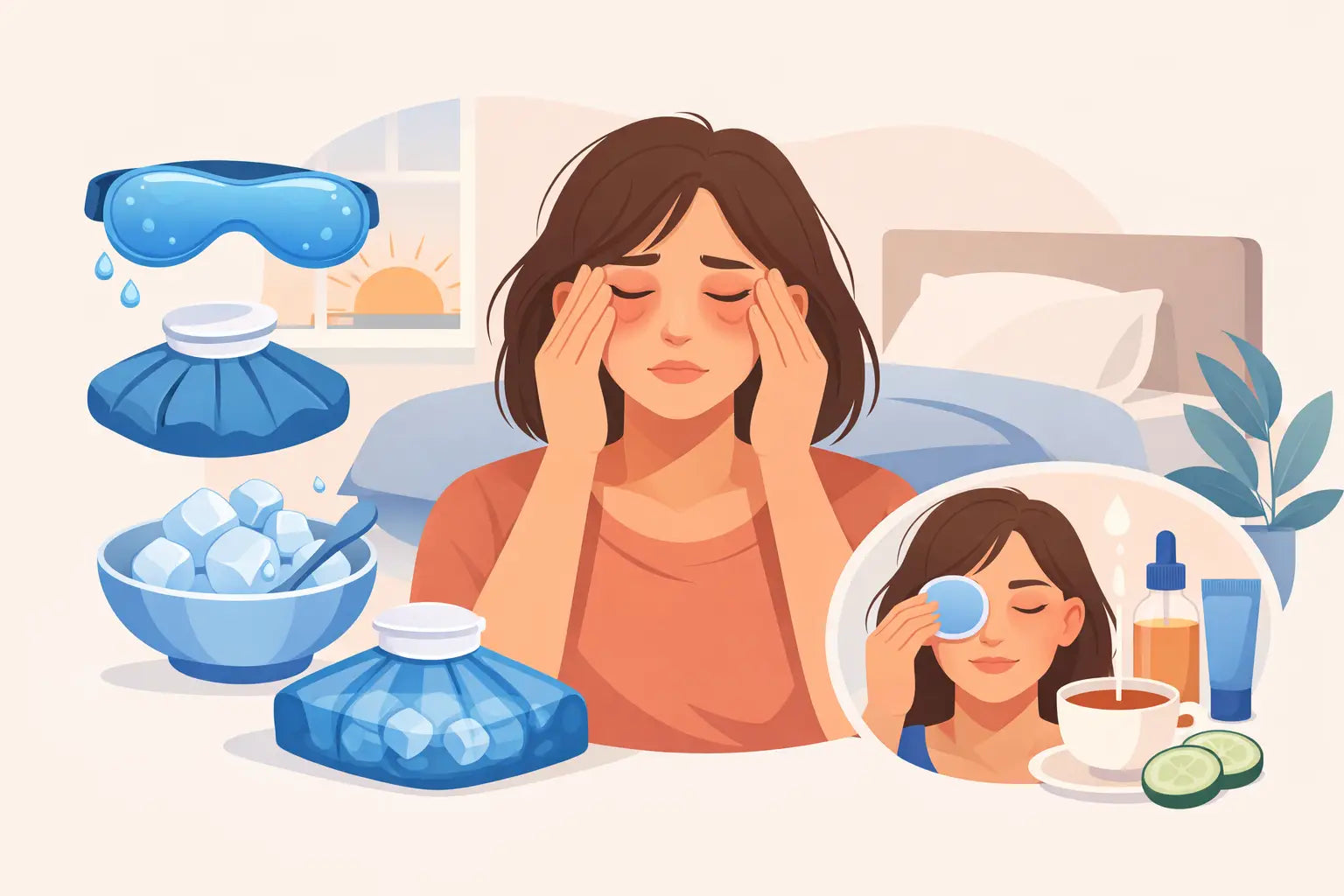 How to Reduce Morning Eye Swelling Quickly