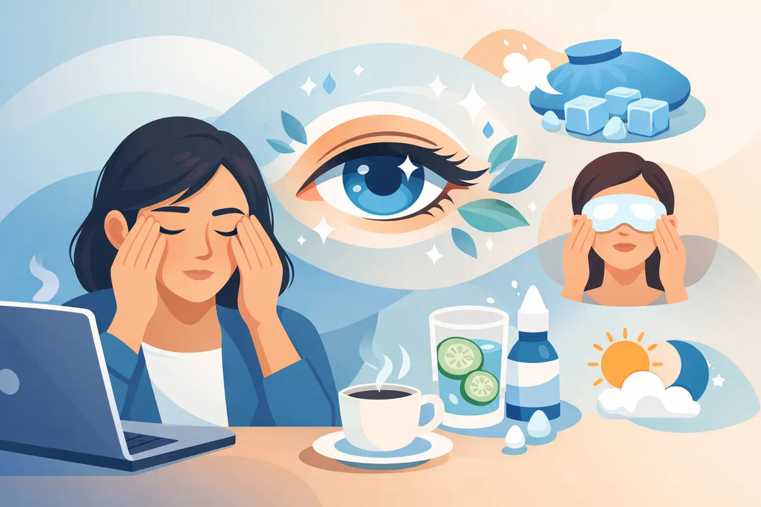 How to Refresh Tired Eyes Fast