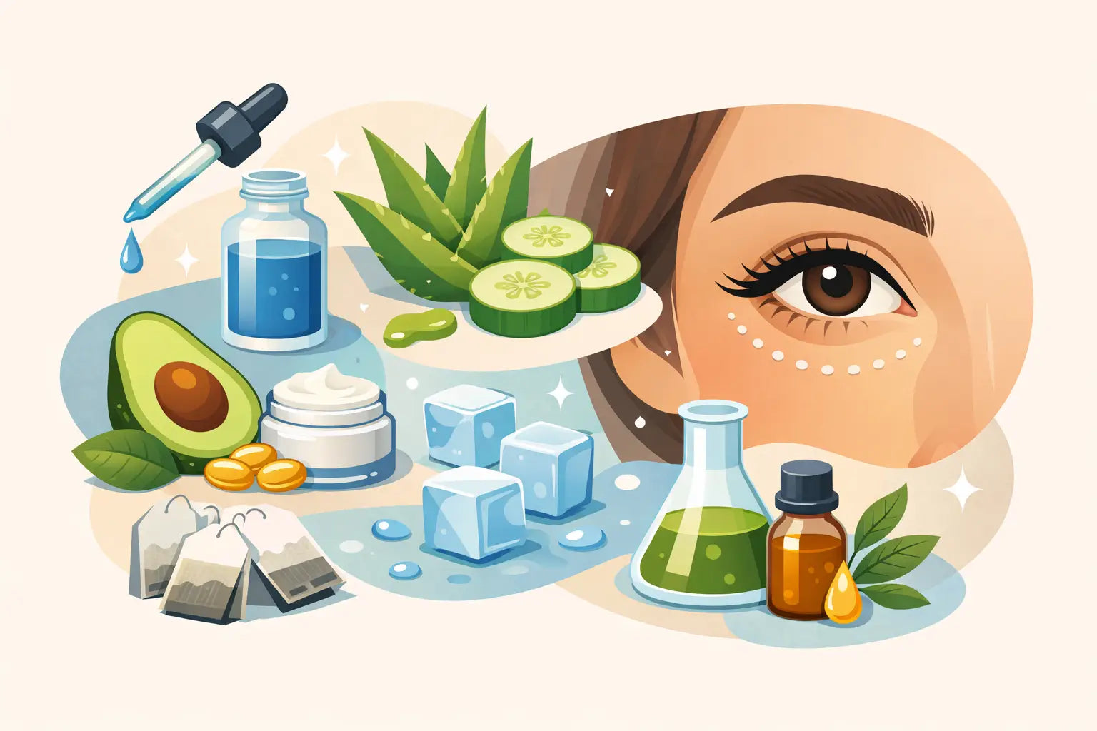 7 Ingredients That Help Eye Bags Look Less Puffy