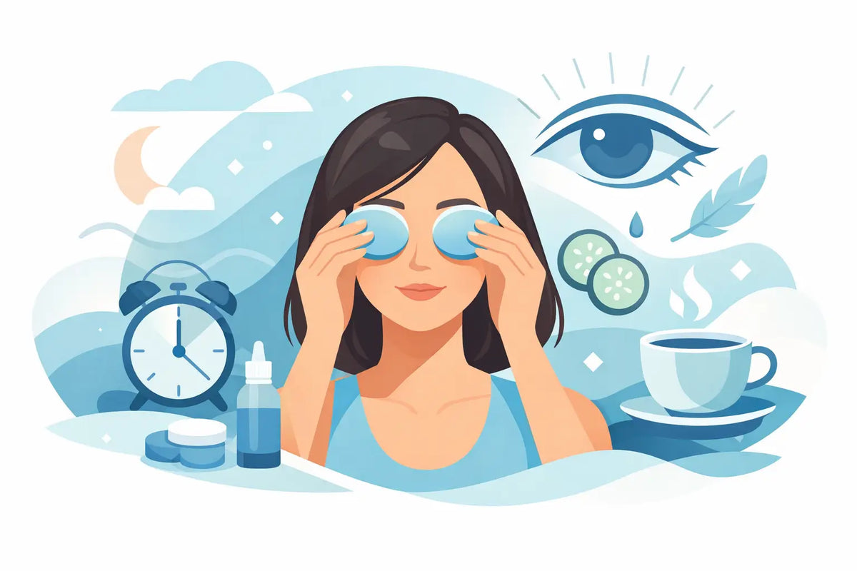How Do You Soothe Tired Eyes Fast?