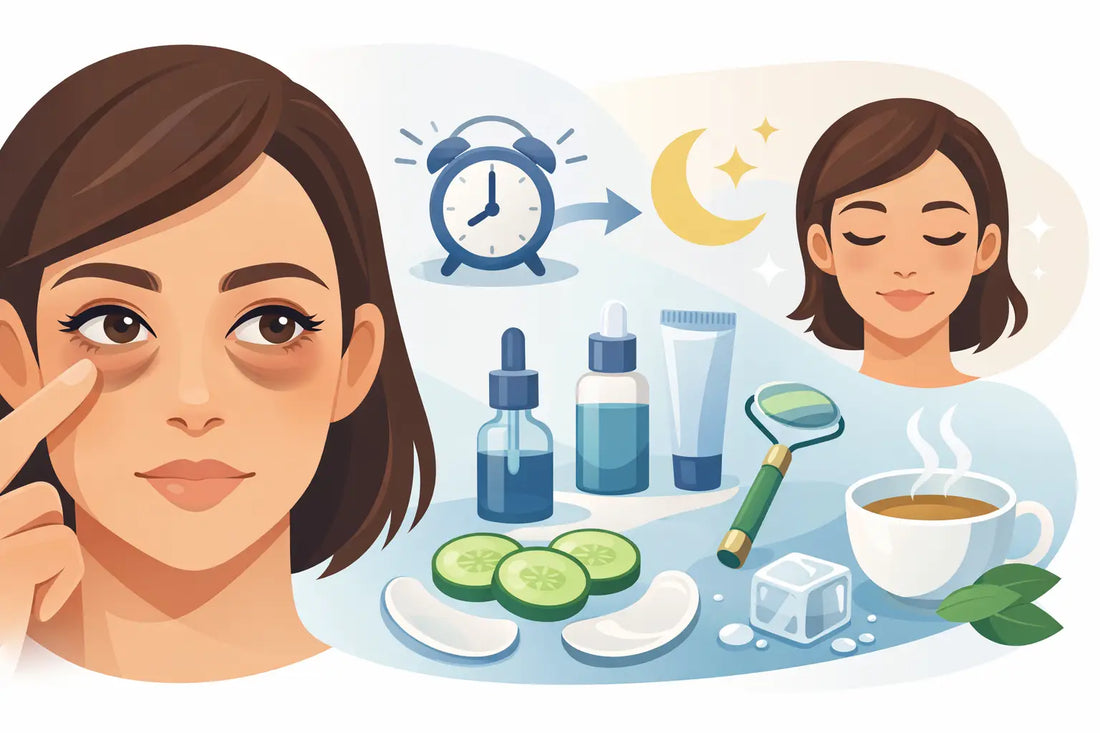 Under Eye Bags: What Helps Them Fast?