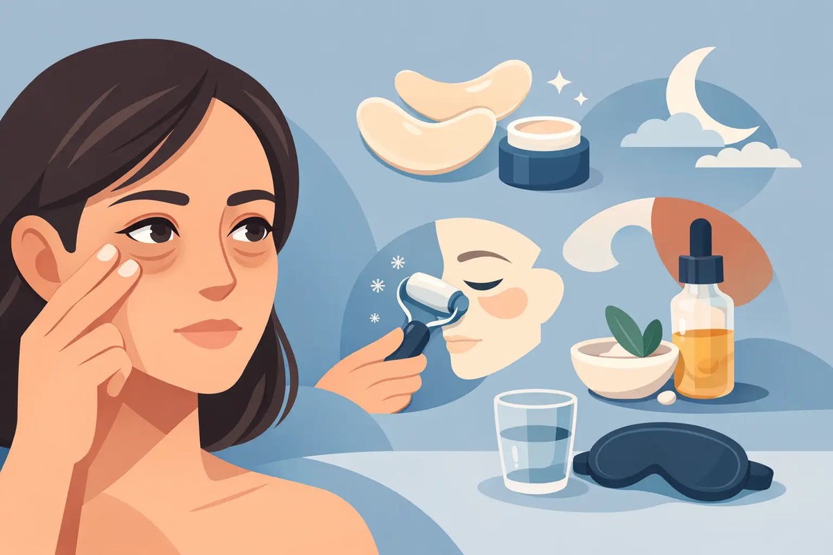 How to Treat Baggy Eyes That Look Tired
