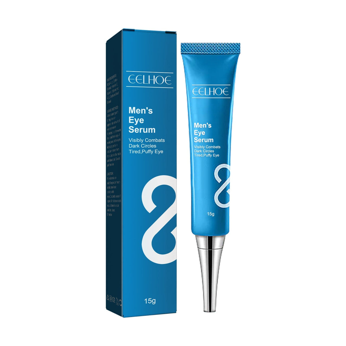 Men's Eye Serum Reduces Fine Lines, Bags, Dark Circles, Moisturizes, Firming, Brightening And Anti - Aging Eye Area - Wrinkle Wizard